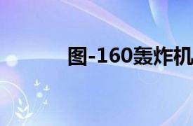 图-160轰炸机（图-16轰炸机）