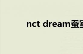 nct dream蚕室演唱会售票情况