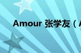 Amour 张学友（Amour 张学友歌曲）