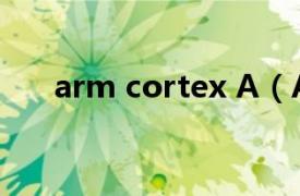 arm cortex A（ARM Cortex-A15）