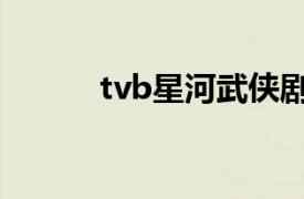 tvb星河武侠剧大全（tvb星河）