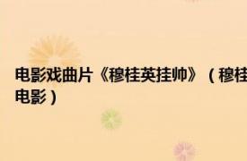 电影戏曲片《穆桂英挂帅》（穆桂英挂帅 1959年王琛、应小英导演的戏曲电影）