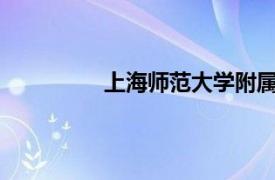 上海师范大学附属中学闵行分校一本率