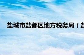 盐城市盐都区地方税务局（盐城市地方税务局纳税服务中心）