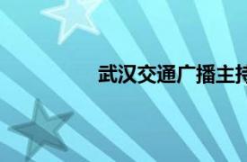 武汉交通广播主持人（武汉交通广播）