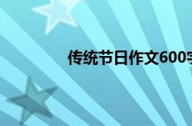 传统节日作文600字（火把节 传统节日）