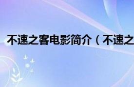 不速之客电影简介（不速之客 2010年白国伟主演微电影）