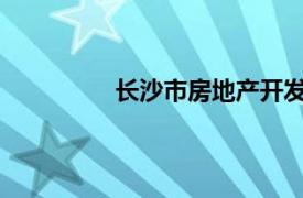 长沙市房地产开发有限公司总经理曹辉