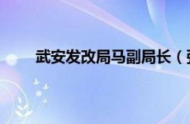 武安发改局马副局长（张军 武安市发改局副局长）