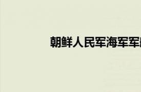 朝鲜人民军海军军舰（朝鲜人民军海军）