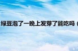 绿豆泡了一晚上发芽了能吃吗（绿豆泡一个晚上发芽了还能吃吗）