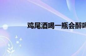 鸡尾酒喝一瓶会醉吗（一瓶鸡尾酒会醉吗）