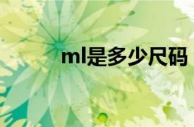 ml是多少尺码（ml是什么尺码）