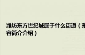 潍坊东方世纪城属于什么街道（东方世纪城 潍坊市东方世纪城楼盘相关内容简介介绍）