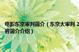 电影东京审判简介（东京大审判 2010年北岳文艺出版社出版的图书相关内容简介介绍）