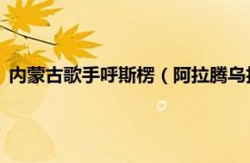 内蒙古歌手呼斯楞（阿拉腾乌拉 蒙古族歌手相关内容简介介绍）