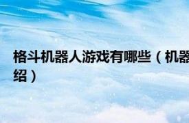 格斗机器人游戏有哪些（机器人格斗 动作类游戏相关内容简介介绍）