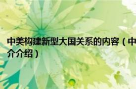 中美构建新型大国关系的内容（中美新型大国关系：理论与构建相关内容简介介绍）