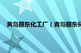 黄岛丽东化工厂（青岛丽东化工有限公司相关内容简介介绍）