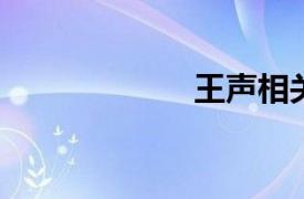 王声相关内容简介