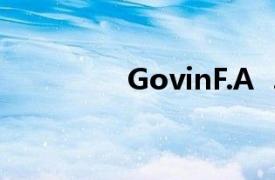 GovinF.A  .介绍相关内容