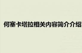 何塞卡塔拉相关内容简介介绍（何塞卡塔拉相关内容简介介绍）