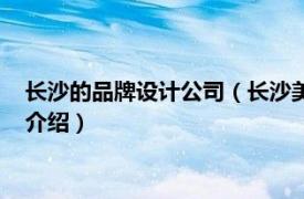 长沙的品牌设计公司（长沙美艺品牌设计有限公司相关内容简介介绍）