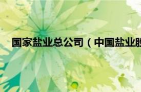 国家盐业总公司（中国盐业股份有限公司相关内容简介介绍）