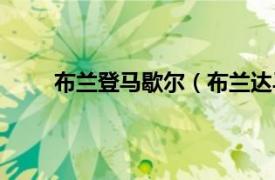 布兰登马歇尔（布兰达马歇尔相关内容简介介绍）