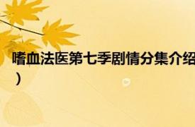 嗜血法医第七季剧情分集介绍（嗜血法医第7季相关内容简介介绍）