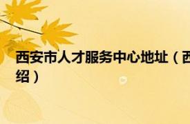 西安市人才服务中心地址（西安市人才服务中心相关内容简介介绍）