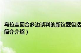 乌拉圭回合多边谈判的新议题包括（乌拉圭回合多边贸易谈判成果相关内容简介介绍）