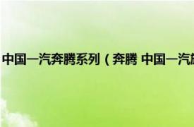 中国一汽奔腾系列（奔腾 中国一汽旗下中高端汽车品牌相关内容简介介绍）