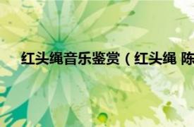 红头绳音乐鉴赏（红头绳 陈劲音乐专辑相关内容简介介绍）