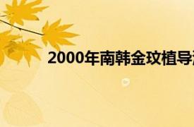 2000年南韩金玟植导演喜剧电影相关内容简介