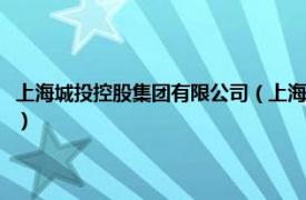 上海城投控股集团有限公司（上海城投控股股份有限公司相关内容简介介绍）