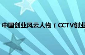 中国创业风云人物（CCTV创业中国江苏人物相关内容简介介绍）