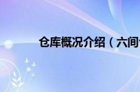 仓库概况介绍（六间仓库相关内容简介介绍）