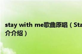 stay with me歌曲原唱（Stay With Me 李玟的歌曲相关内容简介介绍）