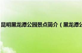 昆明黑龙潭公园景点简介（黑龙潭公园 丽江黑龙潭公园相关内容简介介绍）