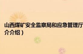 山西煤矿安全监察局和应急管理厅（国家矿山安全监察局山西局相关内容简介介绍）