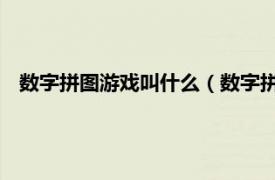 数字拼图游戏叫什么（数字拼图 安卓游戏相关内容简介介绍）