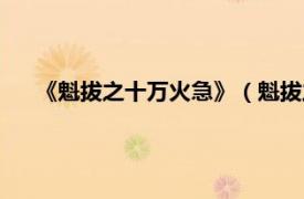 《魁拔之十万火急》（魁拔之十万火急相关内容简介介绍）