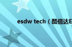 esdw tech（酷倍达ESWC相关内容简介介绍）