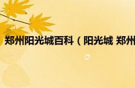 郑州阳光城百科（阳光城 郑州市阳光城楼盘相关内容简介介绍）