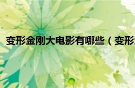 变形金刚大电影有哪些（变形金刚：大电影相关内容简介介绍）