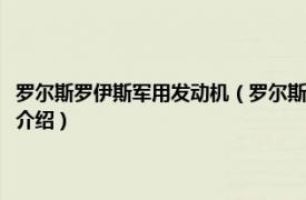 罗尔斯罗伊斯军用发动机（罗尔斯罗伊斯的传奇：发动机家族相关内容简介介绍）