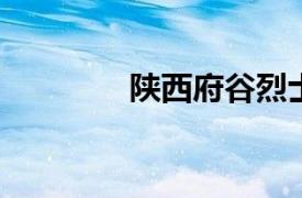 陕西府谷烈士相关内容简介