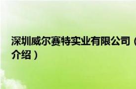 深圳威尔赛特实业有限公司（赛威特实业有限公司相关内容简介介绍）