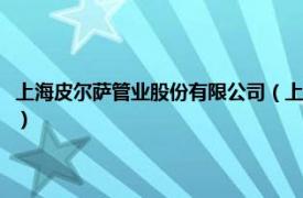 上海皮尔萨管业股份有限公司（上海皮尔萨实业有限公司相关内容简介介绍）